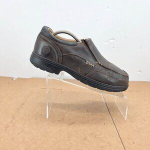 Timberland PRO Branston ESD Alloy Safety Toe Slip On Work Shoes Brown Mens 10.5